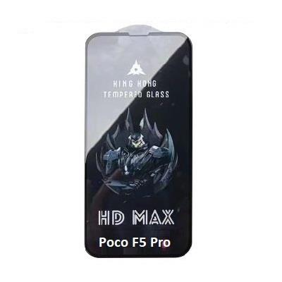 گلس شیشه ای شفاف Poco F5 Pro King Kong HD Max Glass